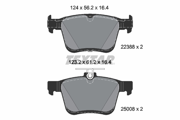 Textar Remblokset 2238801