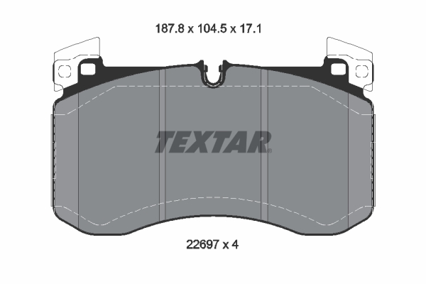 Textar Remblokset 2269701