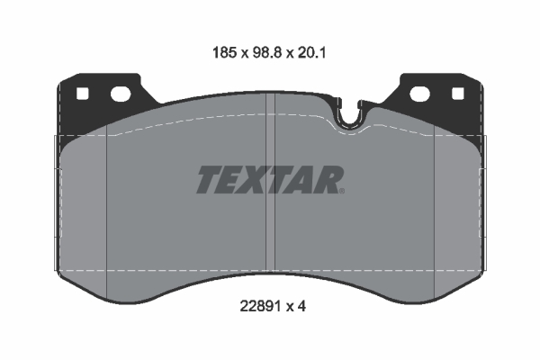 Textar Remblokset 2289101