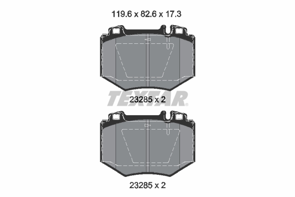 Textar Remblokset 2328501