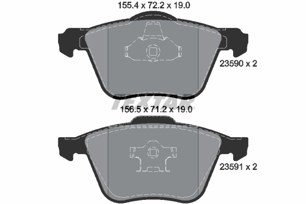 Textar Remblokset 2359001