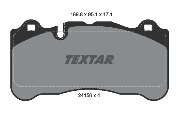 Textar Remblokset 2415601