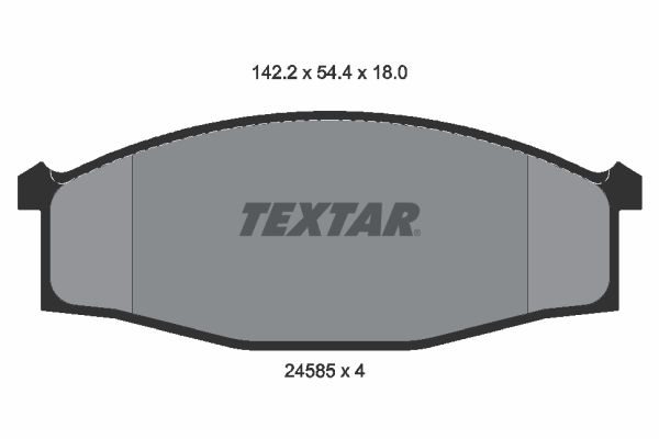 Textar Remblokset 2458501