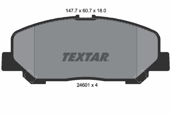 Textar Remblokset 2460101