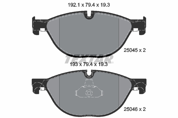 Textar Remblokset 2504501