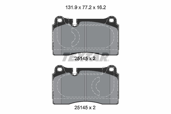 Textar Remblokset 2514501