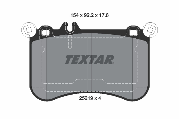 Textar Remblokset 2521902