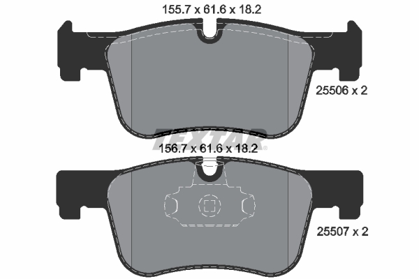 Textar Remblokset 2550601