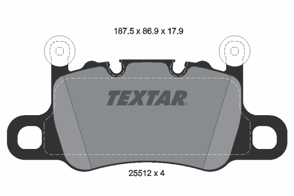 Textar Remblokset 2551205