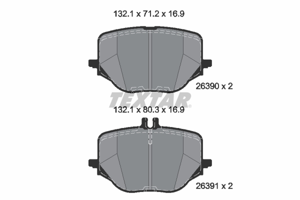 Textar Remblokset 2639001