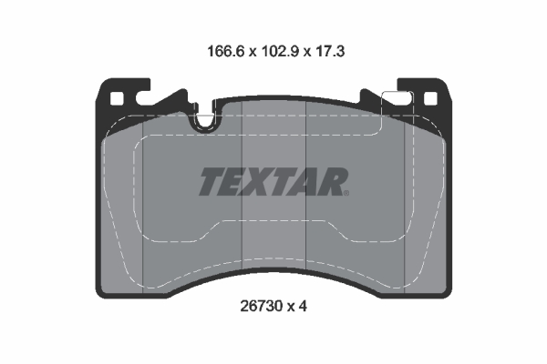 Textar Remblokset 2673001