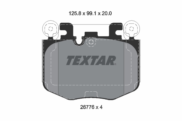 Textar Remblokset 2677601