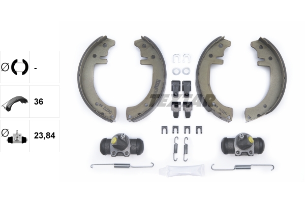 Textar Remschoen set 83003600