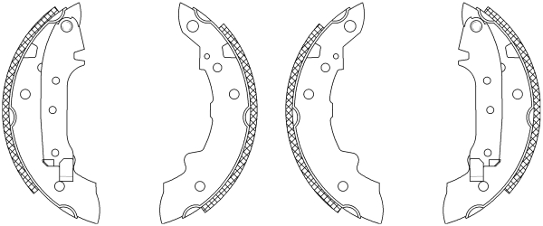 Textar Remschoen set 83026400