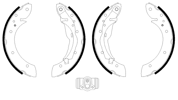 Textar Remschoen set 83044000