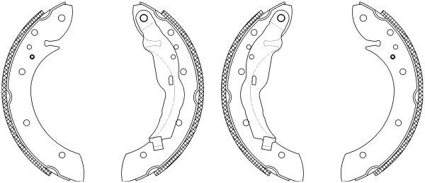 Textar Remschoen set 83044001