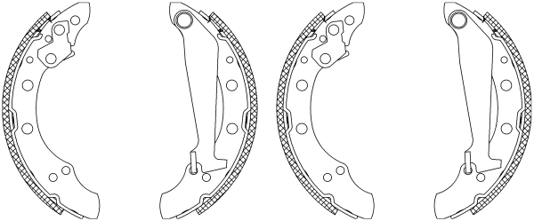 Textar Remschoen set 83044701