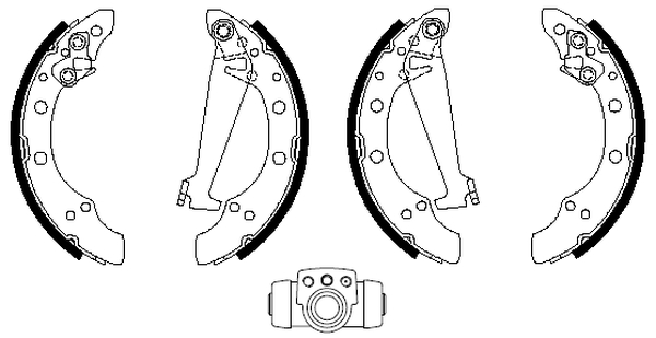 Textar Remschoen set 83044704