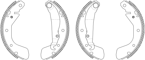 Textar Remschoen set 83044802