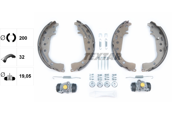 Textar Remschoen set 83053500