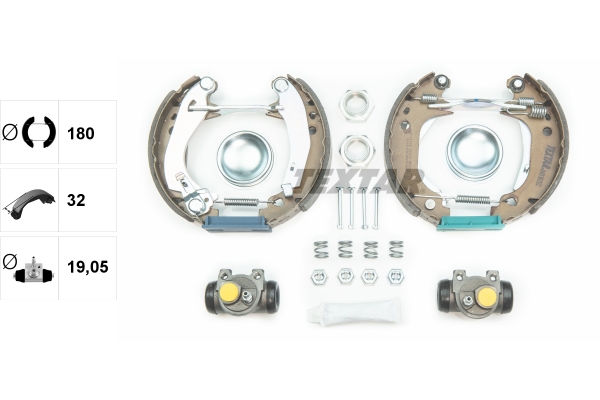 Textar Remschoen set 84038202