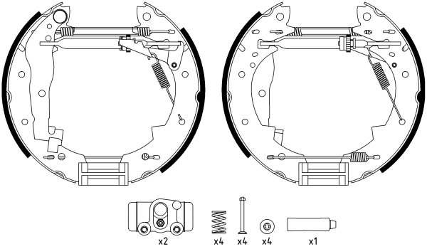 Textar Remschoen set 84041200