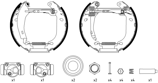 Textar Remschoen set 84045201