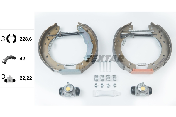 Textar Remschoen set 84050001