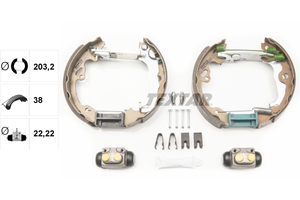 Textar Remschoen set 84052501