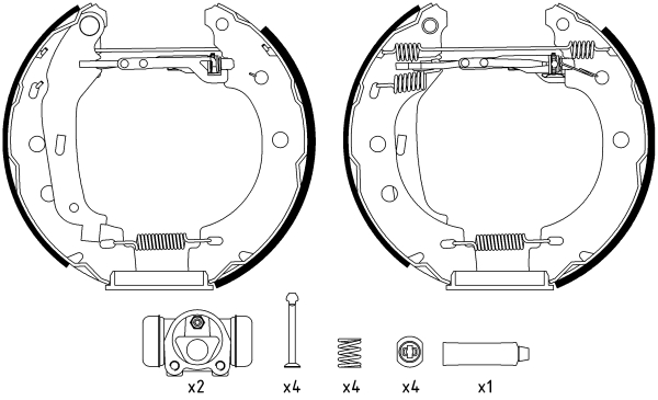 Textar Remschoen set 84052800