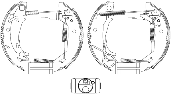 Textar Remschoen set 84053000