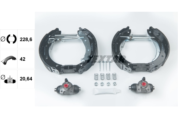 Textar Remschoen set 84053900