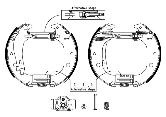 Textar Remschoen set 84059900