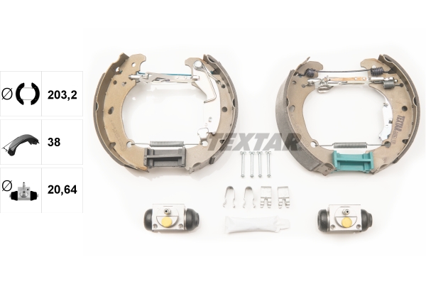 Textar Remschoen set 84061100