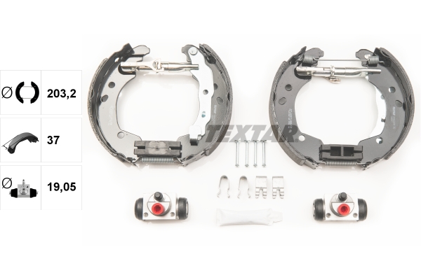 Textar Remschoen set 84062600