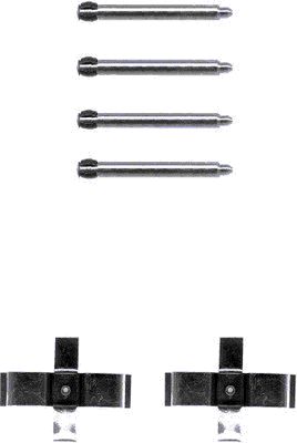 Textar Rem montageset 82032800