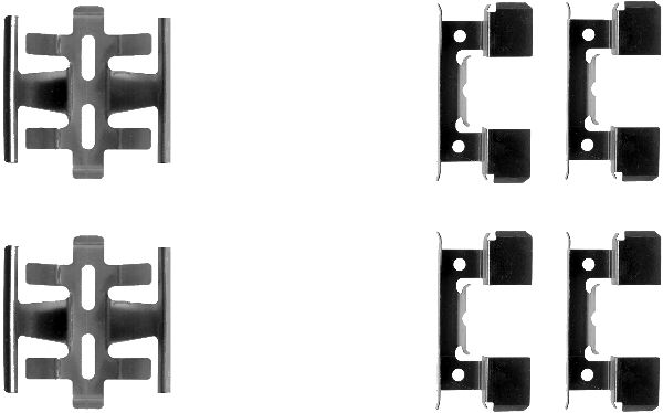 Textar Rem montageset 82044800