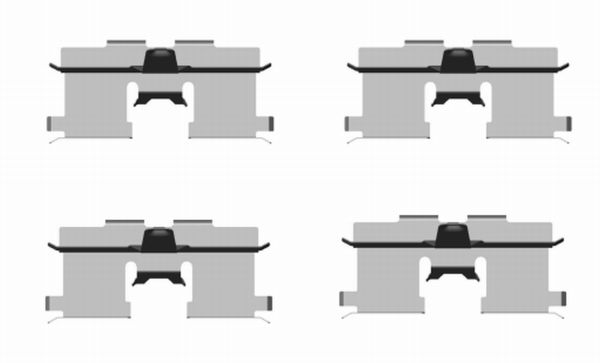 Textar Rem montageset 82502300