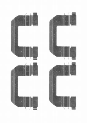 Textar Rem montageset 82505600