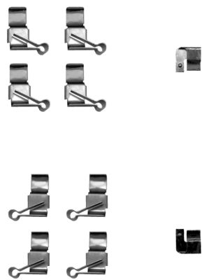 Textar Rem montageset 82509200