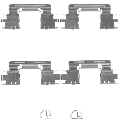 Textar Rem montageset 82515100