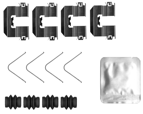 Textar Rem montageset 82550000