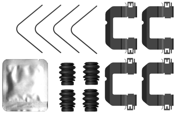 Textar Rem montageset 82553400