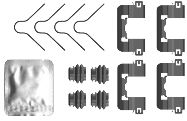 Textar Rem montageset 82553700