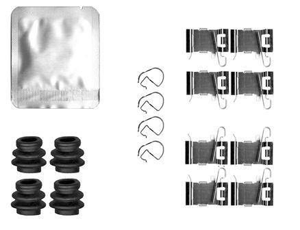 Textar Accessoireset, schijfremblok 82562900