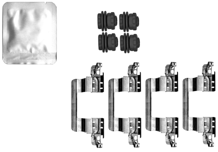 Textar Accessoireset, schijfremblok 82563200