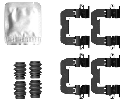 Textar Accessoireset, schijfremblok 82563300