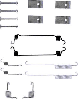 Textar Rem montageset 97006300