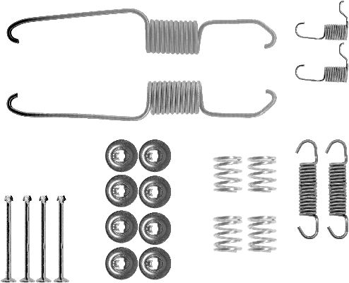 Textar Rem montageset 97029000