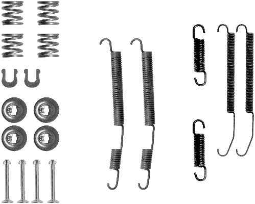 Textar Rem montageset 97030400